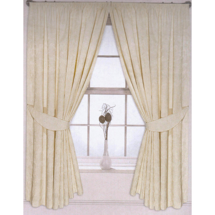 ClassicLiving Pencil Pleat SemiSheer Curtains & Reviews Wayfair.co.uk